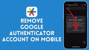 How to Remove Google Authenticator Account on Mobile (2024) | Google Authenticator Tutorial