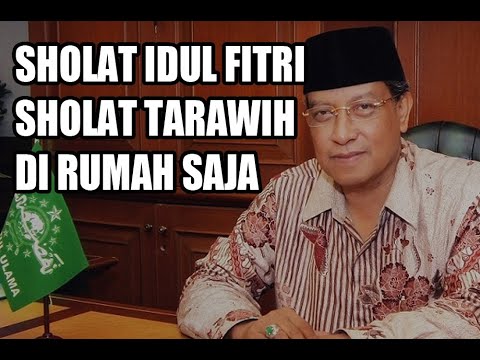 said-aqil-himbau-sholat-idul-fitri-di-rumah