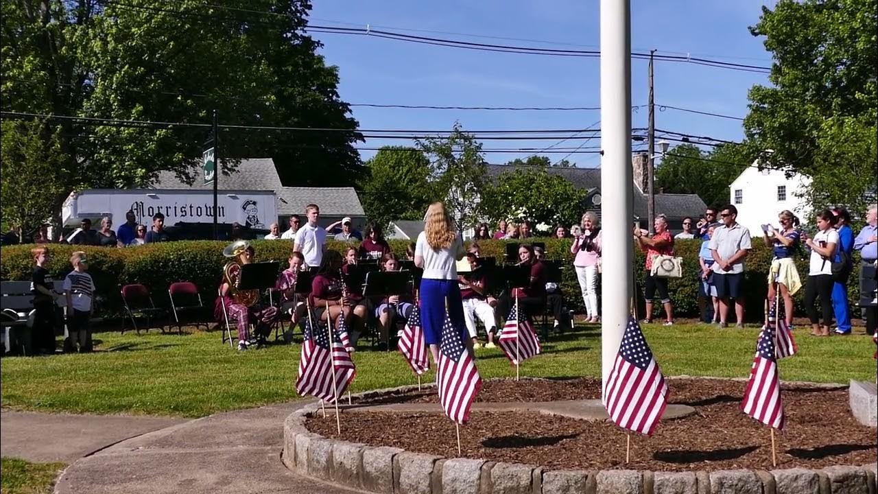 National Anthem, before 2023 Morris Plains parade YouTube