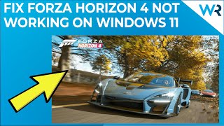 Forza Horizon 4 not working in Windows 11? Try these fixes!