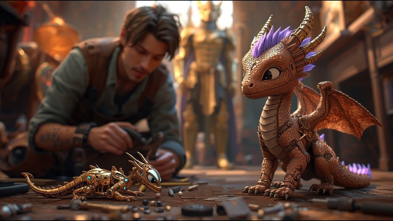 Человеческий Механик Починил Драконью Игрушку — И Не Знал, Кто Наблюдал | HFY