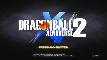 Dragon Ball Xenoverse 2 Title Screen (PC, Xbox One, PS4, Switch)