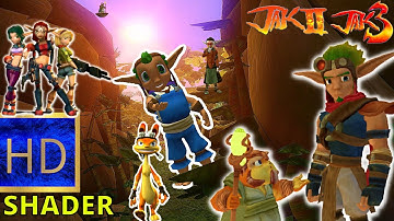 JAK 2 , 3 REMAKE (😍 SHADER 😍)  #Remake #MODS #shaders  #jakanddaxter
