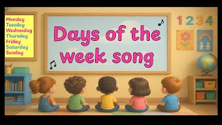 Days of the Week Song | Classroom Music for Kids