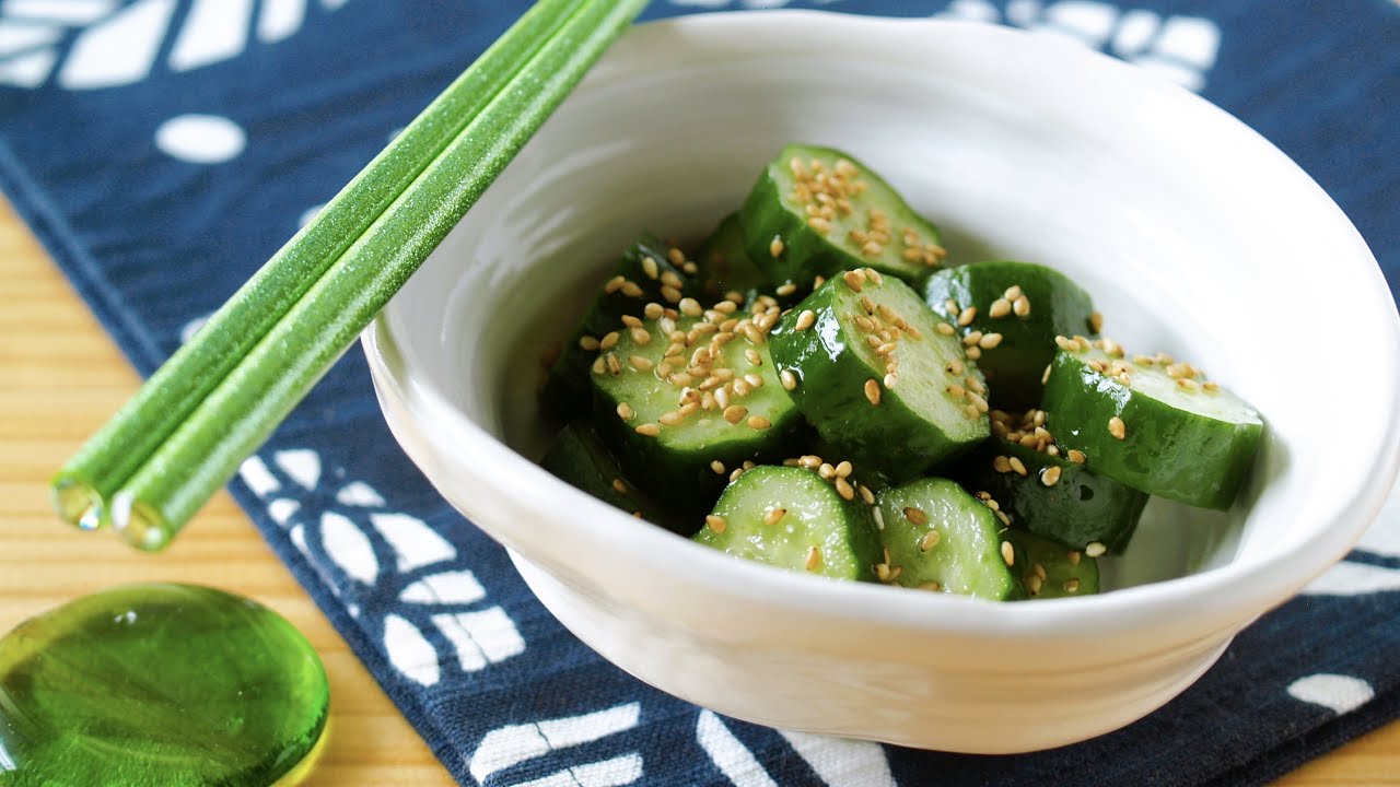 Quick Sunomono (Japanese Cucumber Salad Recipe) | OCHIKERON | Create Eat Happy :) | ochikeron