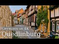 【4K】Quedlinburg: A walk around the medieval Old Town and UNESCO World Heritage Site