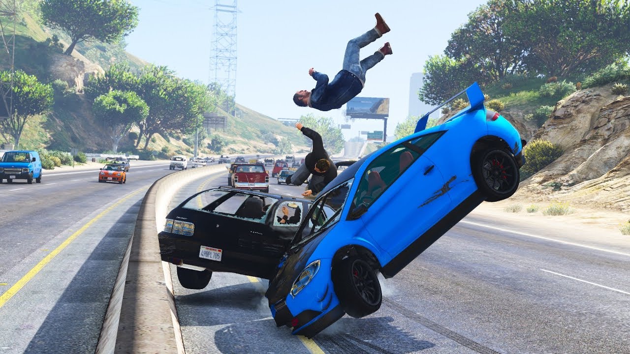 Funny gta 5 compilation фото 38