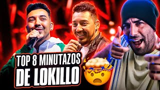 *ESPECIAL* LOKILLO Y SU TOP DE 8 MEJORES MINUTOS 🤡 REACCIÓN