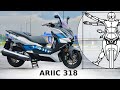 ARIIC 318: Тест-драйв и обзор нового макси-скутера из Китая