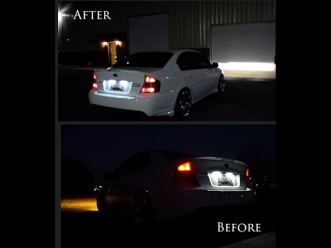 05-07 Subaru Legacy: JDM Quad Running Lights Mod