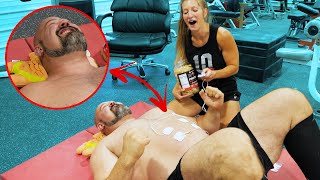 WORLD'S STRONGEST MAN TRIES BIRTHING SIMULATOR | *EXTREMELY PAINFUL*