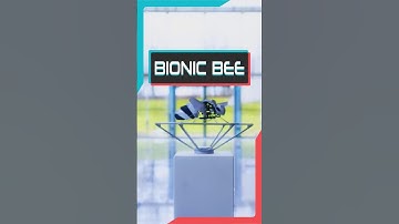 The Bionic Bee 🐝 | Tiny Robot, Big Buzz! #shorts #makingviral #robot #bee #technology #bionic #tech