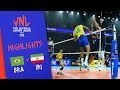 BRAZIL vs. IRAN - Highlights Men | Final Round | Volleyball Nations League 2019