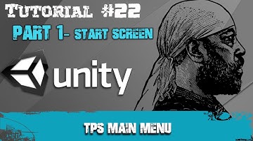 Tutorial #22- Third Person Shooter Main Menu Part 1| TPS Unity 3D Tutorial| By RHS
