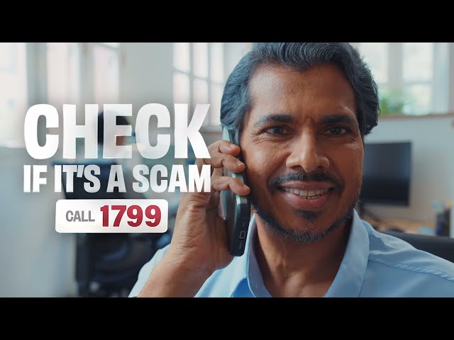 Thumbnail for Is this real? Zero-risk investment with high returns? Check if it’s a scam. Call 1799