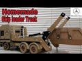 How to make RC Truck/Mercedes Heavy Skip Loader from cardboard