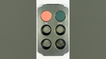 Making new colors 🎨 satisfying color mixing | ASMR | #diy #colormixingmagic #asmr