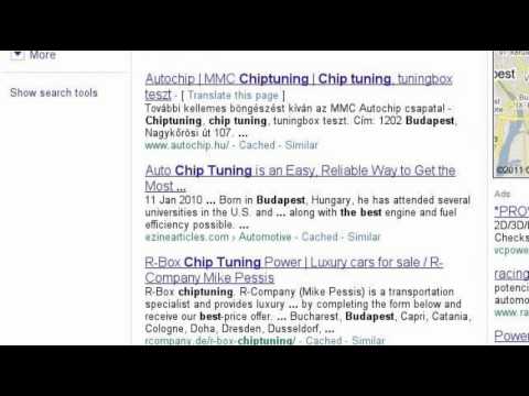 Chiptuning és használt autók