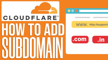 How To Add Subdomain On Cloudflare (2024) Step by Step