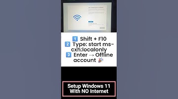 Setup Windows 11 With NO Internet