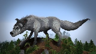 Minecraft WOLF Timelapse!