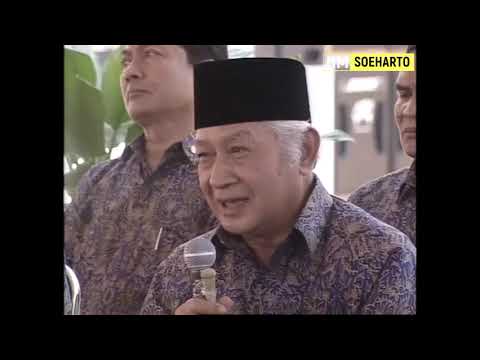 Presiden Soeharto : Kenapa Pertanian dan Koperasi Kita Dulukan