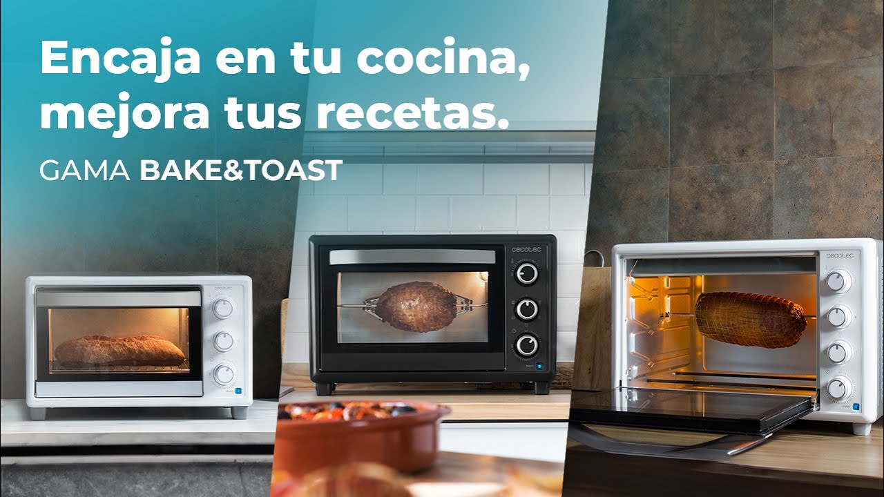 Gama hornos de sobremesa el&eacute;ctrico multifunci&oacute;n Bake&Toast