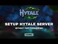 Make Your Own Hytale Server NO Port Forwarding!