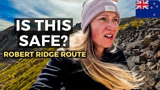 WE ALMOST DIDN'T MAKE IT! Robert Ridge Route To Angelus Hut, Lake Rotoiti | New Zealand 🇳🇿