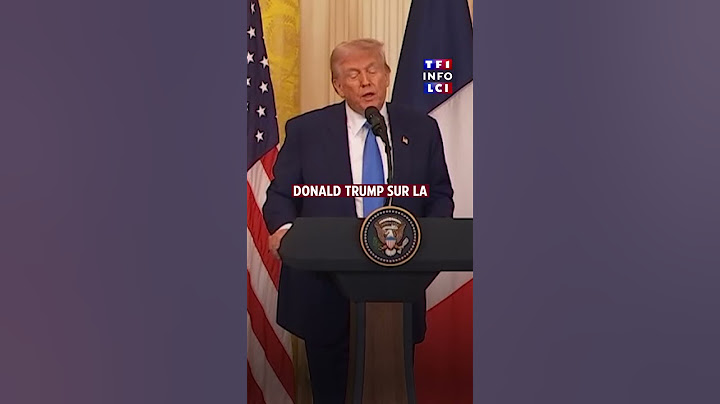 Donald Trump sur l'Ukraine : "Poutine veut qu'on avance"｜LCI