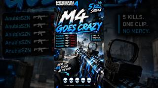 This M4 is INSANE 😳 5 Kills in Seconds! 🔥 #MW4 #shorts Update