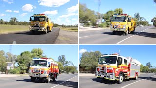 QFRS and RFSQ Responding (Roma, QLD)