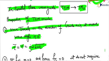 Exploring Transverse Electromagnetic (TEM Mode) In Parallel Plane Waveguide  | GATE Electromagnetics