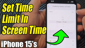 Mastering Screen Time: How to Set Time Limit on iPhone 15/15 Pro Max
