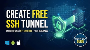 How to Create  FREE SSH SSL Tunnel Account 