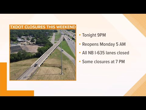 TxDOT plans to shut down I-635 bridge at Seagoville in Balch Springs