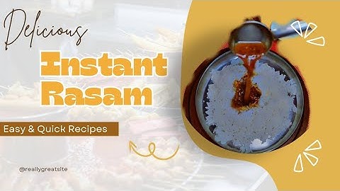5 நிமிசத்தில் Instant Rasam Recipe - இப்படி மணக்க மணக்க ரசம் வெச்சு அசத்ங்க Rasam for Cold and Fever