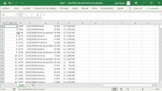 EXCEL: Técnica rápida para inserción de filas intercaladas