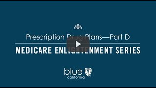Prescription Drug Plans – Part D: Medicare Enlightenment Series