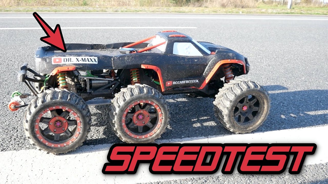 Traxxas X-Maxx 6x6 - Speedtest - made 