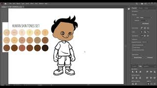 Happy boy cartoon vector Happy boy cartoon vector