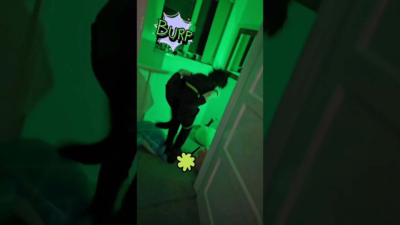 Plagg is farting all down the stairs