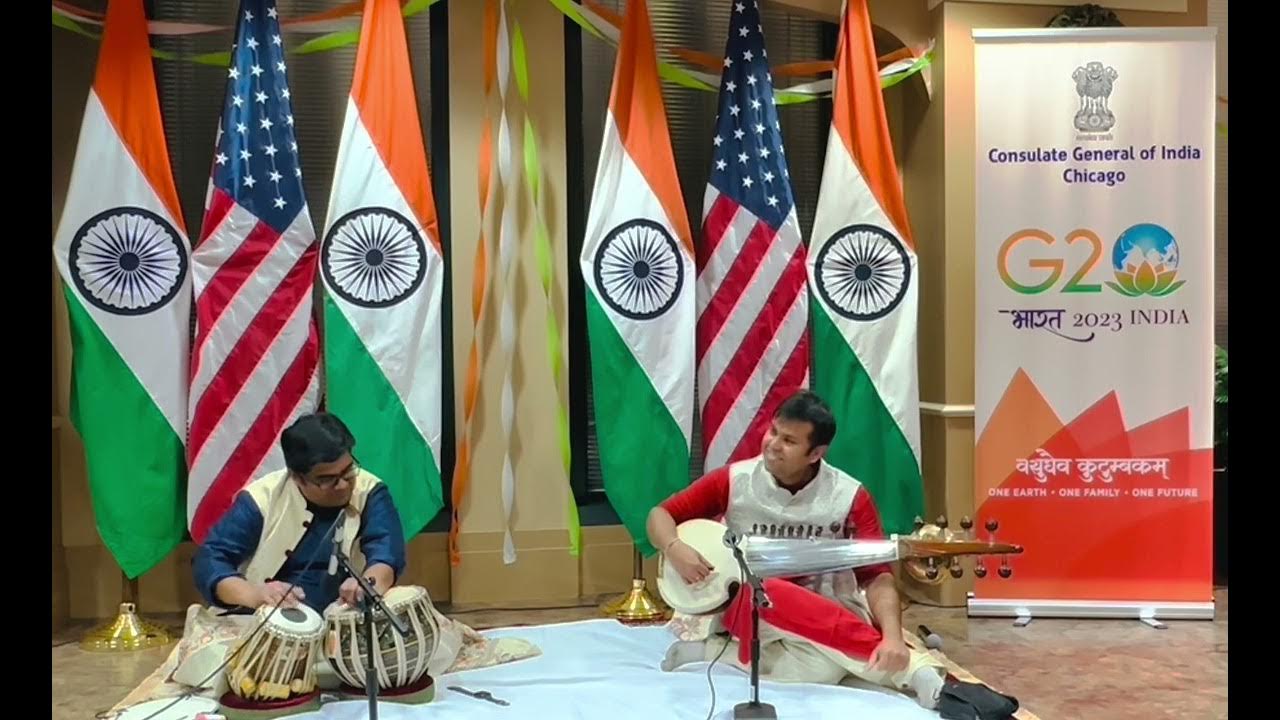 Sarod and Tabla Jugalbandi Republic day celebrations at Indian