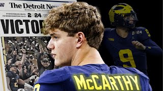 JJ McCarthy is Secretly the BEST QB in the Draft