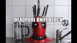 Deadpool Knife Block  POPSUGAR Entertainment