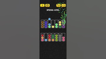 Ball Sort - Color Puzzle Game - Special Level 200 - Walkthrough SOLVED by RobotPlayer AI!!!