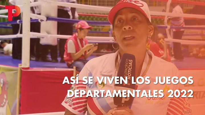 Así se viven los Juegos Departamentales | 21.11.2022 | Telepacífico Noticias