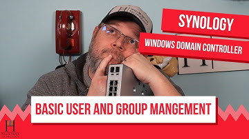 Synology Windows Domain Controller Basic Management of Users and Groups