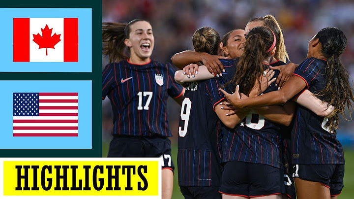 USA vs Canada Highlights | Women's Football Friendly International