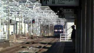駅撮りJR三島駅107 EF210ｺﾝﾃﾅ貨物⑫